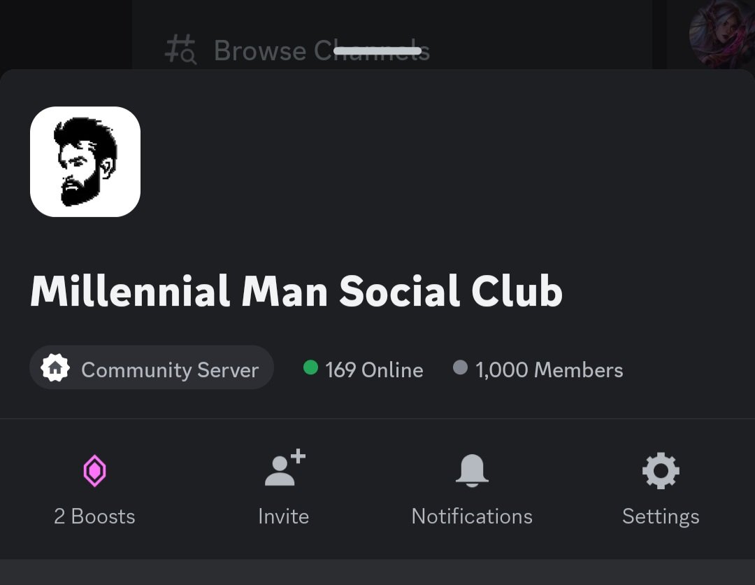 cameronhenhawke's tweet photo. We've hit 1000 members!!!
Congrats to everyone on the @MillennialManSC team!
You're not too late!
Come join the fun!! 🎉
https://t.co/kaZQCio07Q
#web3 #nfts #discord #solana #eth #nftgiveaway #nftdrop #nftart #crypto #nftvommunity https://t.co/jVzEEj5SVZ