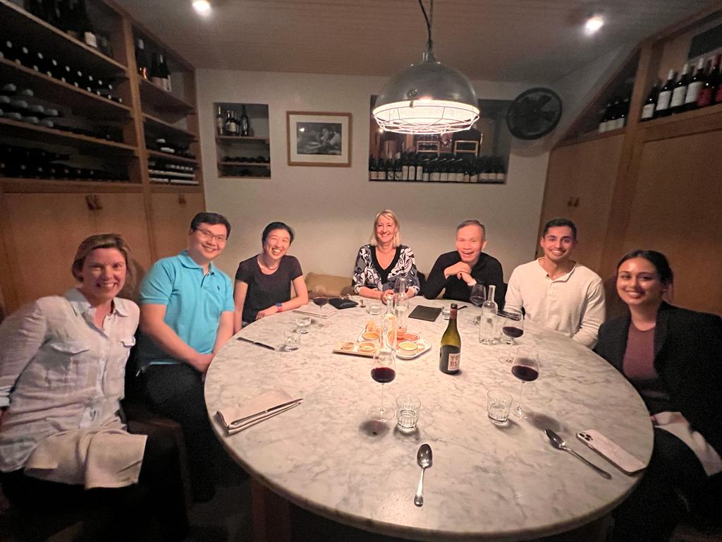 Westmead Applied Research Centre #WARC_USYD (@warc_usyd) on Twitter photo Some of our #warc_usyd team, kicking off the #csanz23 ASM in #Adelaide! Have a wonderful time and good luck to all presenters, nominees & and first-time attendees!
<a href="/clara_chow/">Clara Chow</a> <a href="/ritutrivedi_/">Ritu Trivedi</a> <a href="/simoneMarschne1/">simone Marschner</a> <a href="/drkamwong/">kam wong</a> @EdelOH <a href="/quan_m_dang/">Quan Dang</a> #joshua_kovoor <a href="/thecsanz/">CSANZ</a> Some of our #warc_usyd team, kicking off the #csanz23 ASM in #Adelaide! Have a wonderful time and good luck to all presenters, nominees & and first-time attendees!
<a href="/clara_chow/">Clara Chow</a> <a href="/ritutrivedi_/">Ritu Trivedi</a> <a href="/simoneMarschne1/">simone Marschner</a> <a href="/drkamwong/">kam wong</a> @EdelOH <a href="/quan_m_dang/">Quan Dang</a> #joshua_kovoor <a href="/thecsanz/">CSANZ</a>