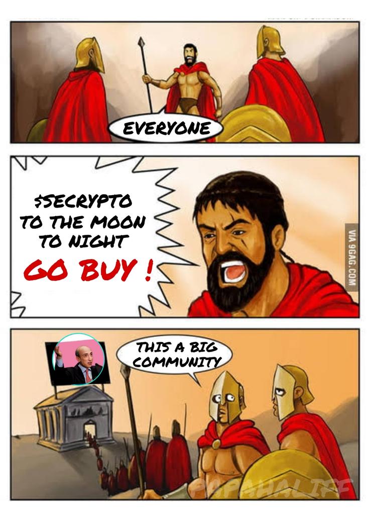 papahaliffreal's tweet photo. @SECcoinADA My meme entry 
@SECcoinADA
$SECRYPTO https://t.co/cObeOsznX9
