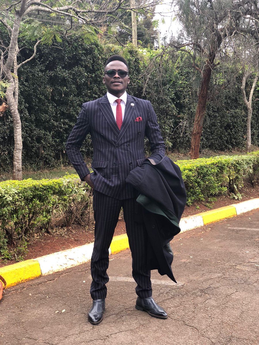 glenn_innocent's tweet photo. Oral exams done. The Journey to the bar continues!  2/3 ✅

Suit inspiration: Charles Mugane Njonjo https://t.co/3LmzXdKhDs