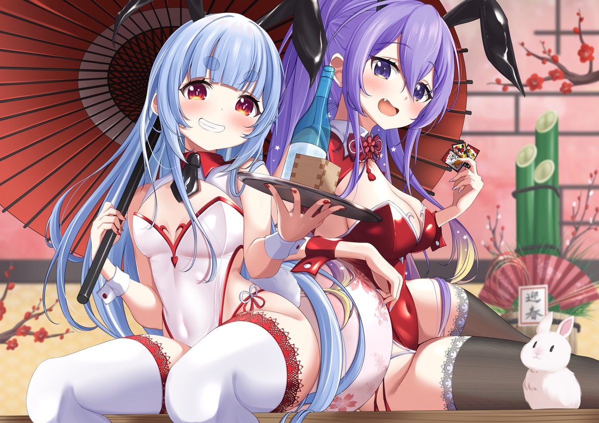 「お正月に描いたの#バニーの日 」|名称とか未設定のイラスト