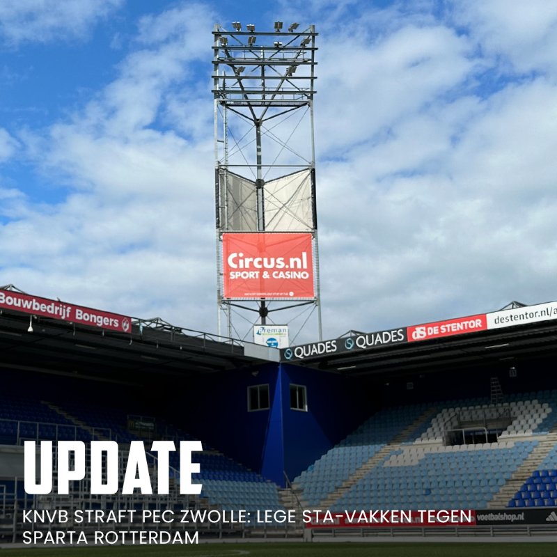 PECZwolle's tweet photo. KNVB straft PEC Zwolle hard: lege STA-vakken tegen Sparta.

Lees hier onze reactie:
