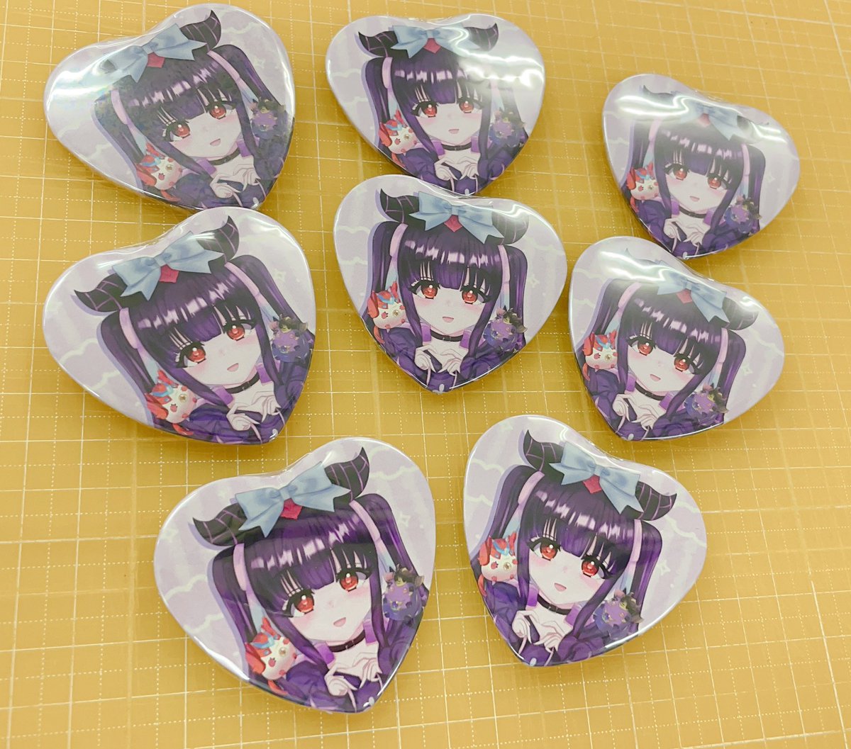 缶バッチ作りましたー！！！！