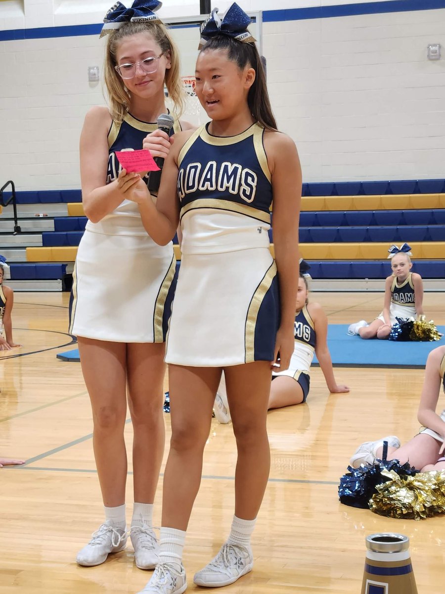 We had a great day welcoming our <a href="/AdamsVikings/">Adams Junior High</a> newest vikings!! 💙💛 #kisdsummer #katyisd