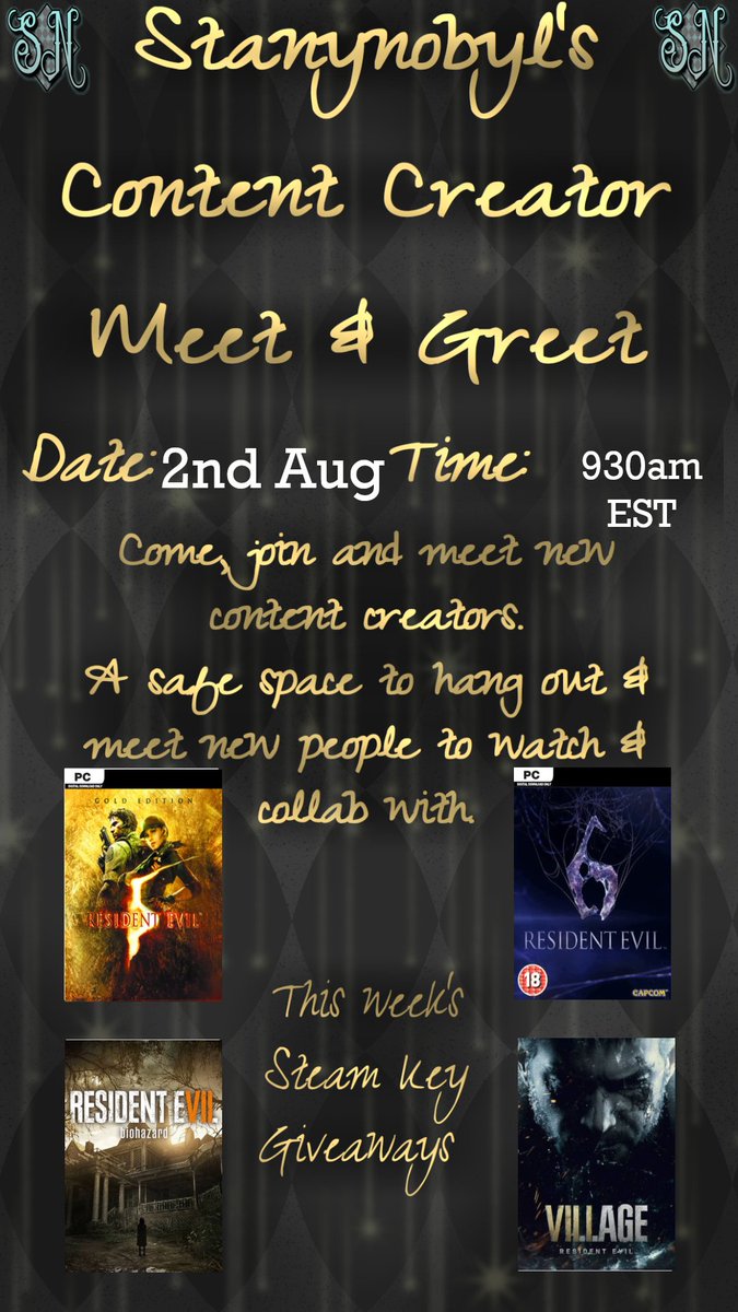 twitch.tv/stanynobyl Please help by retweeting and sharing with your communities.