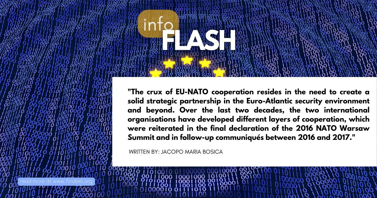 FinabelEAIC's tweet image. This info flash delves into the 8th #ProgressReport on the common set of proposals by @NATO and the #EU. Explore the realms of #cybersecurity, defence capabilities, and capacity building in-depth. 

🔎Read more here👇

finabel.org/eu-nato-cooper…
