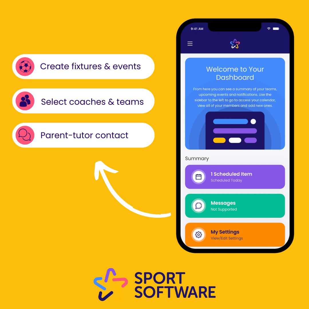 sportsoftwareio's tweet photo. Our team selection features helps you to pick your team, send out parent consent forms and arrange fixtures all in one place 📲

#sportsoftware #sport #schoolsoftware #ukschools #ukteaching #sportsclub #activity #coaching #lessonplanning #bookingmanagement https://t.co/TGC0bqxJJW