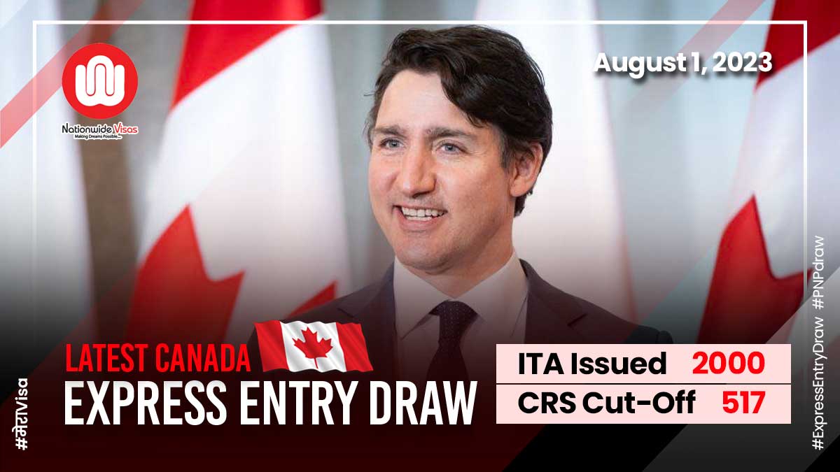 Express Entry Latest Draw Invites 2,000 Candidates For PR Call Now: +91- 9292929281 #latestexpressentrydraw2023 #crs #crsscore #expressEntry2023 #provincialNomineeProgram #canadianExperienceClass #fsw #fswp #federalSkilledWorkeProgram #federalSkilledTradesProgram