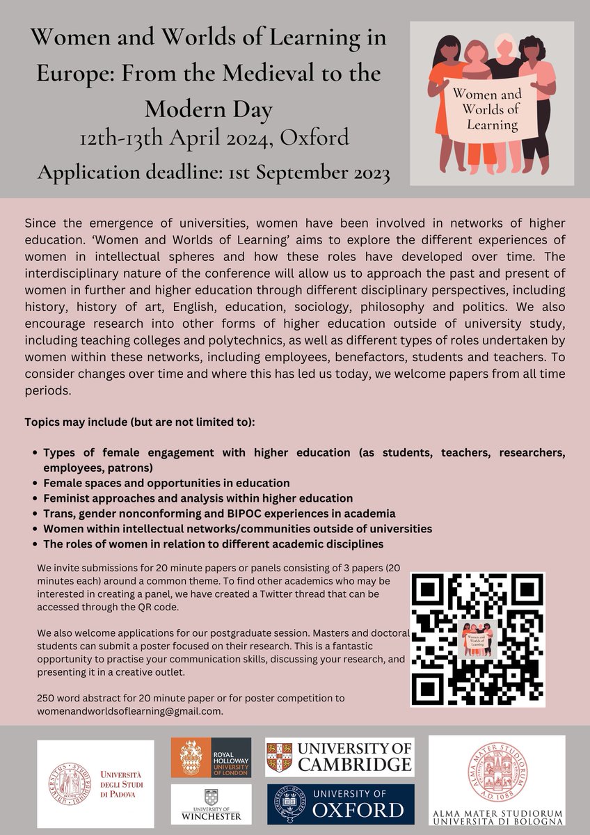 Women and Worlds of Learning Conference tweet media