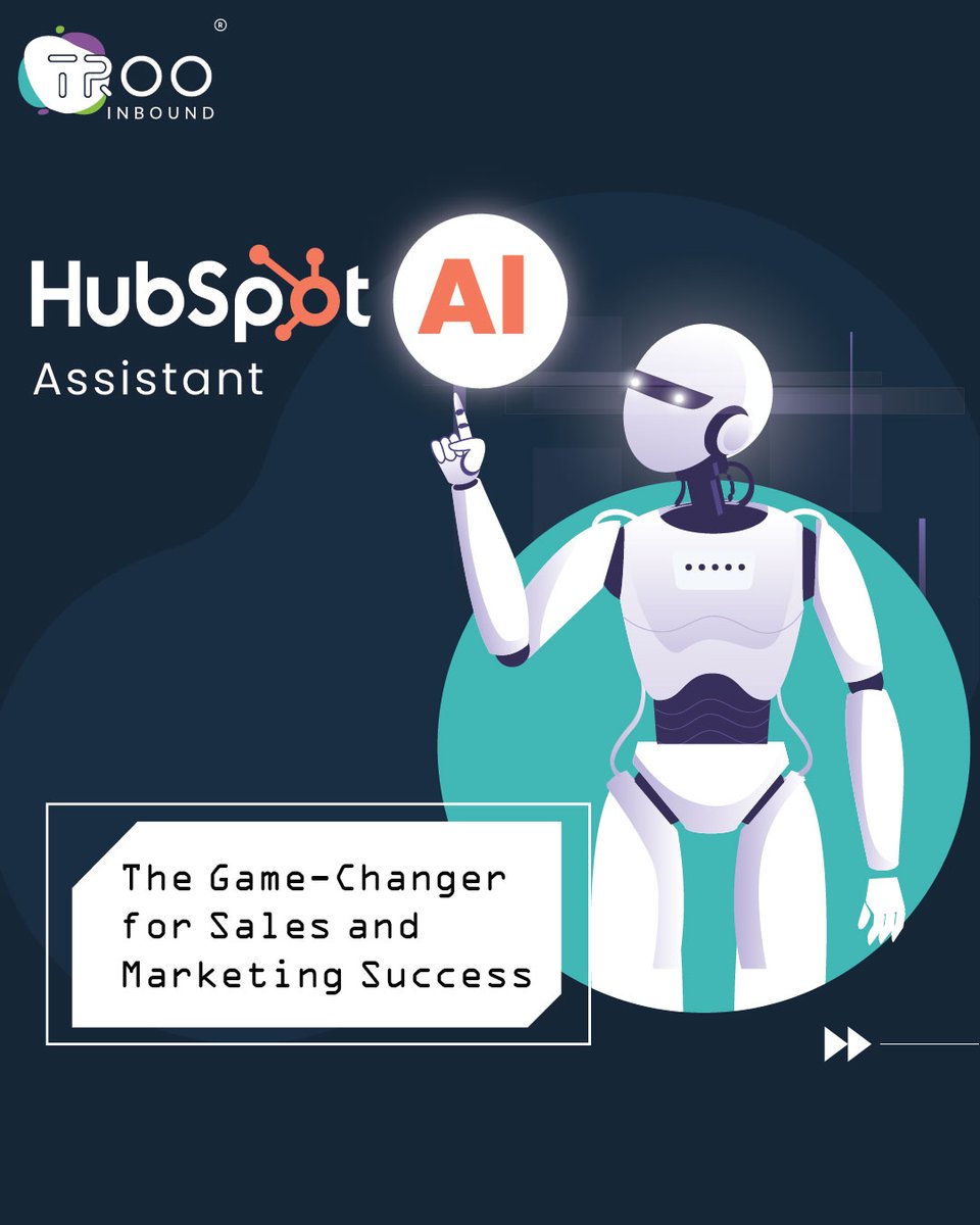 trooinbound's tweet image. With HubSpot's AI Assistant, you can finally focus on what you do best: selling and marketing. This powerful tool will take care of the rest, so you can spend more time closing deals and growing your business.
#HubSpotAIAssistant #HubSpotAI #ChatSpot #ChatGPT #AI #TRooInbound
