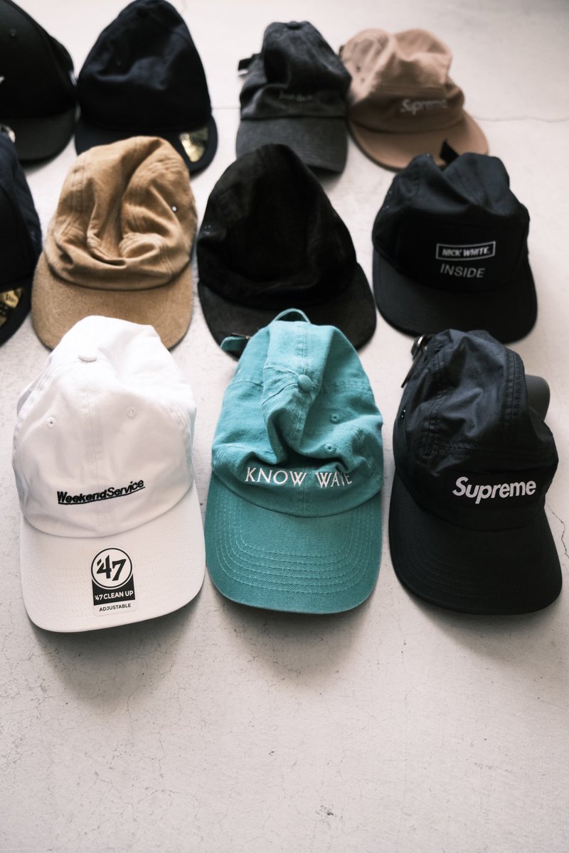 sssszzzz_y's tweet image. my caps
頭は1つです。
.
#supreme
#barbour 
#knowwave 
#freshservice 
#henderscheme 
#newera 
#shinzone 
#bshop
#kaptainsunshine 
#nocoffeefukjapan 
#popw 
#sosite 
#caplover
#日常垢 
#日常垢とつながりたい 
#服好きな人と繋がりたい 
#服すき