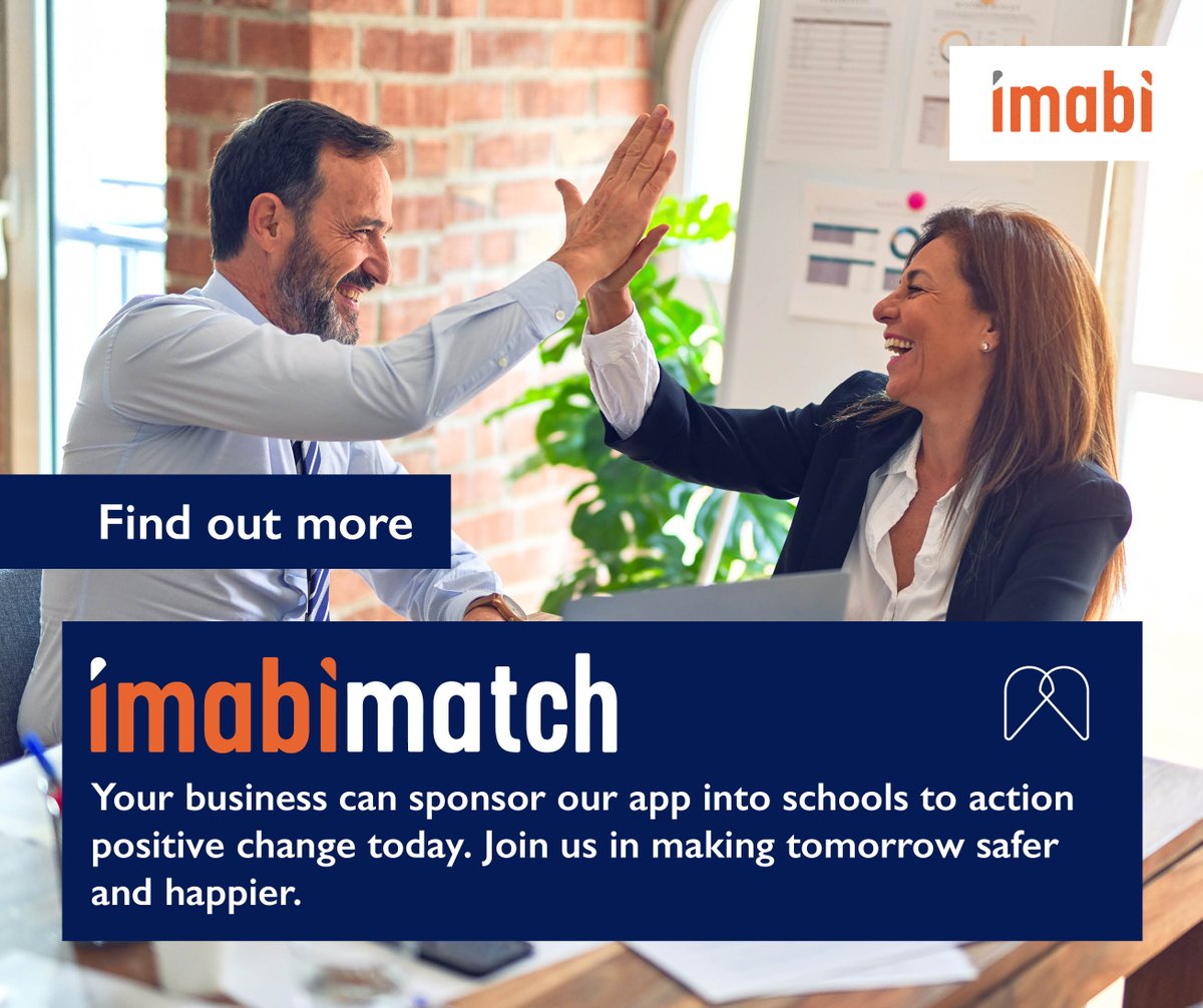 Sponsor the Imabi App for Schools: Empowering Positive Change Today! 🌟

Together, let's ignite a brighter future for all. 🔥

#brighterfutures #education #imabiinspire #positivechange #safetyforall