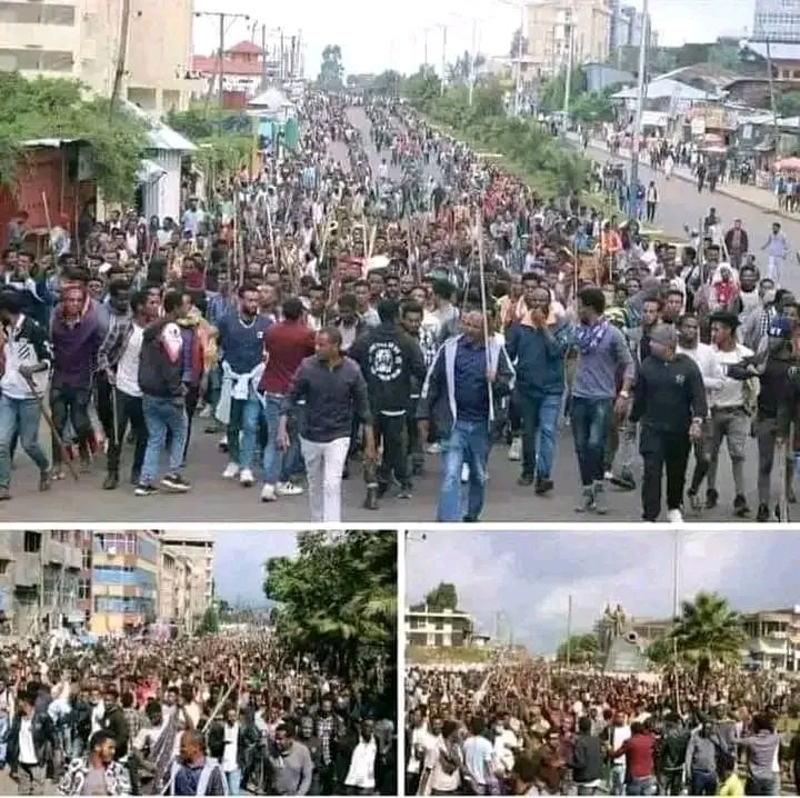 MesfinEndalk's tweet photo. #በደብረታቦር ከተማ ህዝባዊ ቁጣ ተነስቷል።
💪💪💪💪አማራ💪💪💪💪 https://t.co/jnMYfUgfAz