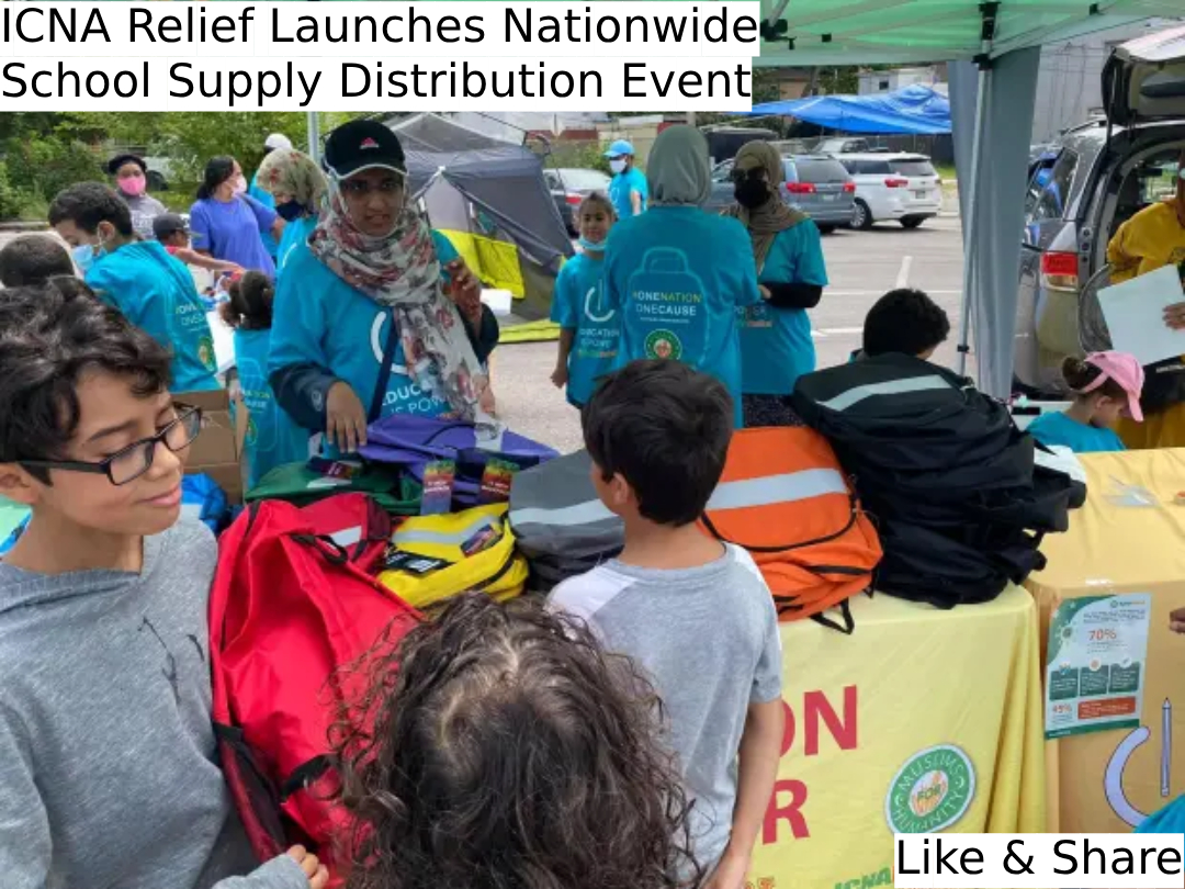 ICNA Relief Launches Nationwide School Supply Distribution Event

halaltimes.com/icna-relief-la…
#academicyear #steppingup #schoolsupply #relief #launches #nationwide #school #supply #events #organizationideas #event #disparities