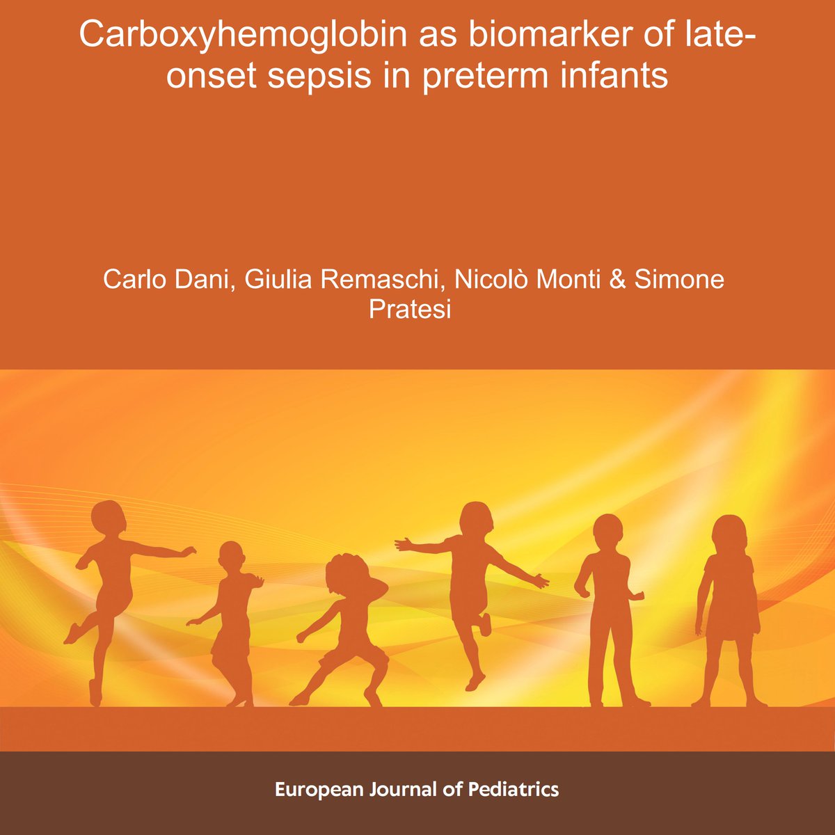 Carboxyhemoglobin as biomarker of late-onset sepsis in preterm infants. link.springer.com/article/10.100…
#late-onset sepsis  #Carboxyhemoglobin #preterm #child #Pediatrics