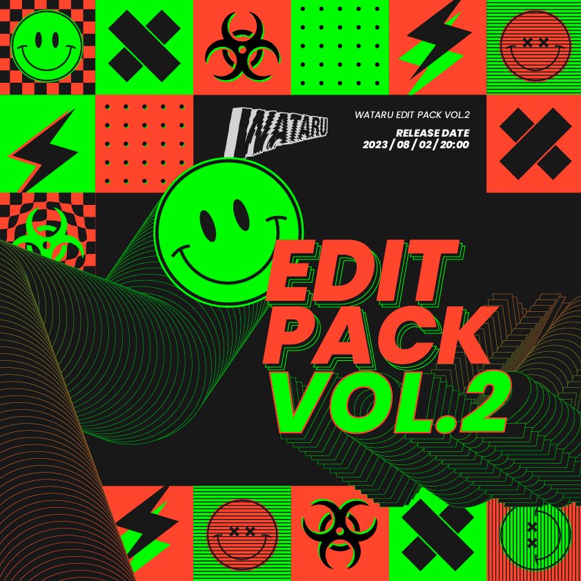 _watarumusic_'s tweet photo. 【 𝐍𝐞𝐰 𝐄𝐝𝐢𝐭 𝐏𝐚𝐜𝐤!! 】

"WATARU EDIT PACK VOL.2" を
#FreeDL にて配布します🔥

🔗: https://t.co/MVX7edRlWA

僕自身もDJでかなり多用しているEDITなので、聴いた事があるかも💭 フリーなので、全国のDJさん達是非使って下さい🌟 https://t.co/MVLvCCxdrD