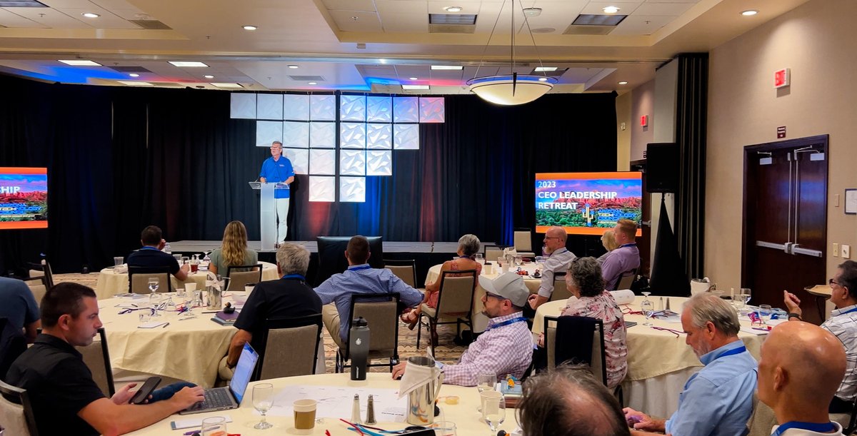 ThinkWithChris's tweet photo. 52 Tech CEOs gathered among the vibrant, red rocks of Sedona 🏜️🇺🇸

Last week, I had the honor and pleasure to feature with an Innovation Keynote at the  @aztechcouncil CEO Leadership Retreat at the Poco Diablo Resort.

Special thanks to Steven Zylstra and Darryle Emerson. https://t.co/Qp8faqpLsG