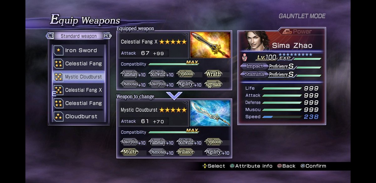 NobunagaOda7788's tweet photo. https://t.co/mLcUkut2mZ Sima Zhao Last Weapon - Gauntlet Mode #WARRIORSOROCHI3Ultimate #GAUNTLETMODE https://t.co/KbiiREWfsv