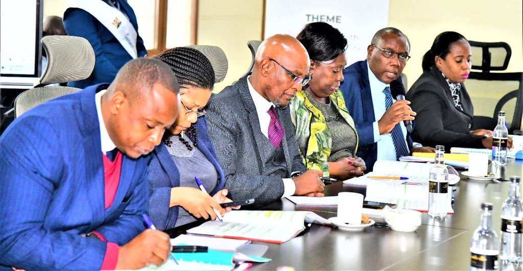 Presenting at the #GovernmentLegislativeAgenda roundtable validation panel meeting chaired by PS @PSAureliarono, Mr Joseph Motari, PS for Social Protection& Senior Citizen Affairs, highlighted his State Dept's legislative& policy priorities @PS_JosephMotari @WaziriBore @SP_Kenya