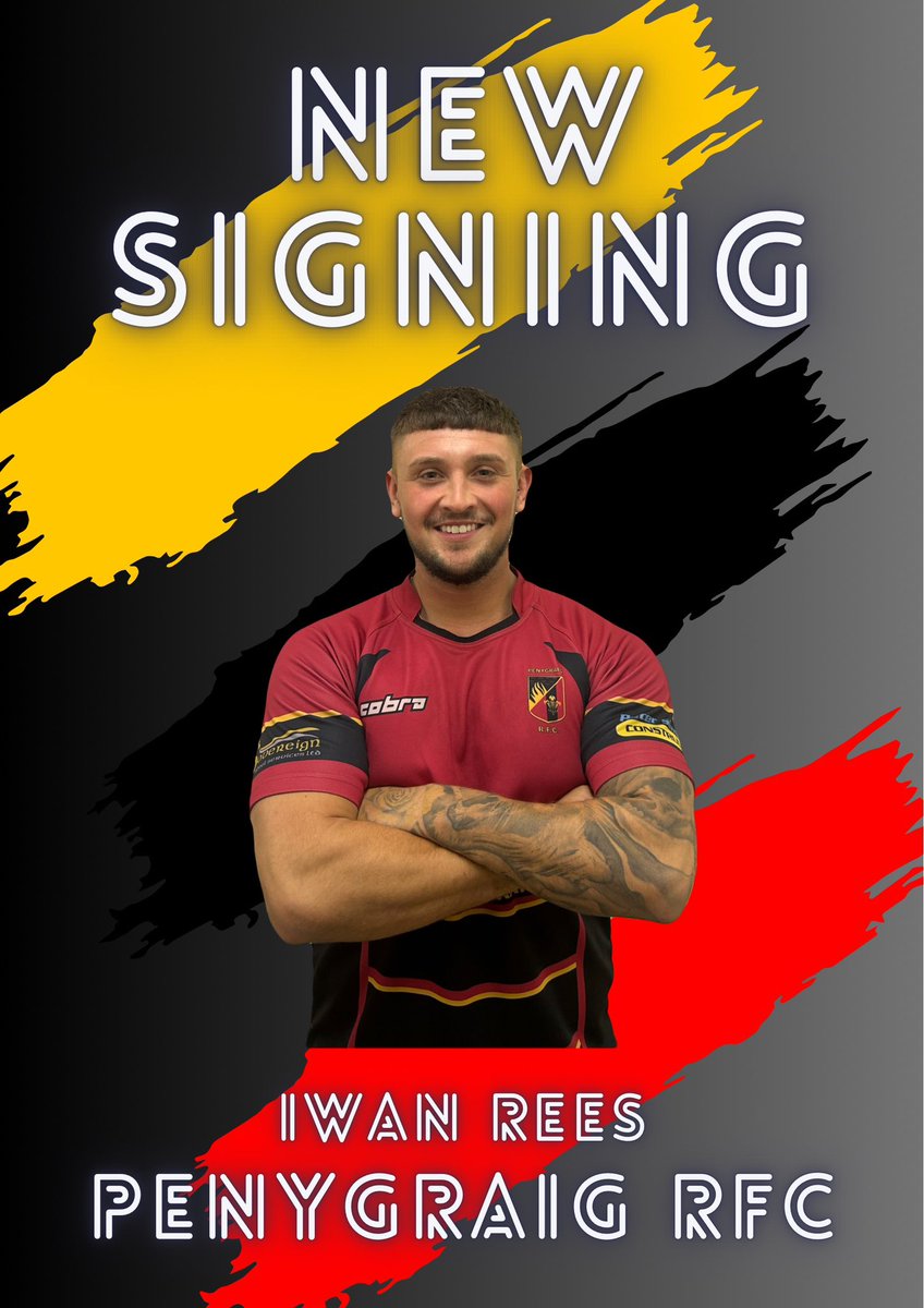 ❤️🖤💛New Signing❤️🖤💛

Iwan Rees has joined for the coming season✍🏽