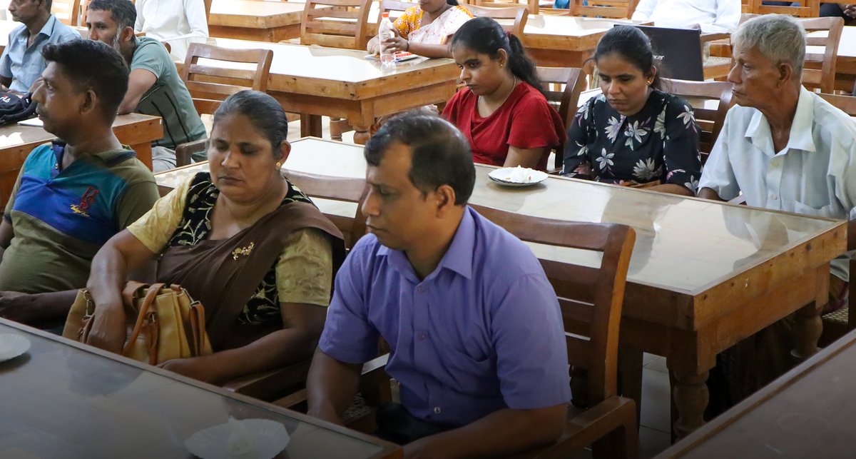 PAFFREL's tweet image. පූර්ණ ආබාධිත ප්‍රජාව වෙනුවෙන් තාවකාලික හැඳුනුම්පතක් ලබාදීමේ දෙවන වැඩසටහන පුත්තලමේදී සාර්ථකව අවසන්වෙයි  

#Elections2023 #ElectionMonitoring #VoterEducation #disablevoters #EmpoweringCommunities #electioncommisionofsrilanka #PAFFREL