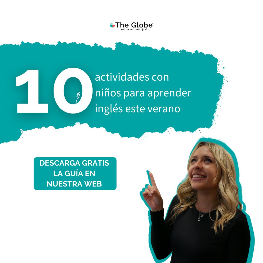 🙄"Sería genial aprovechar el verano para que mi hijo aprenda inglés"

Descarga GRATIS la guía con 10 actividades para que tu hijo aprenda inglés este verano en 🔗 bit.ly/4595Rbo

💬 Cuéntanos cuáles son tus actividades favoritas

#theglobeformacion #inglésparaniños