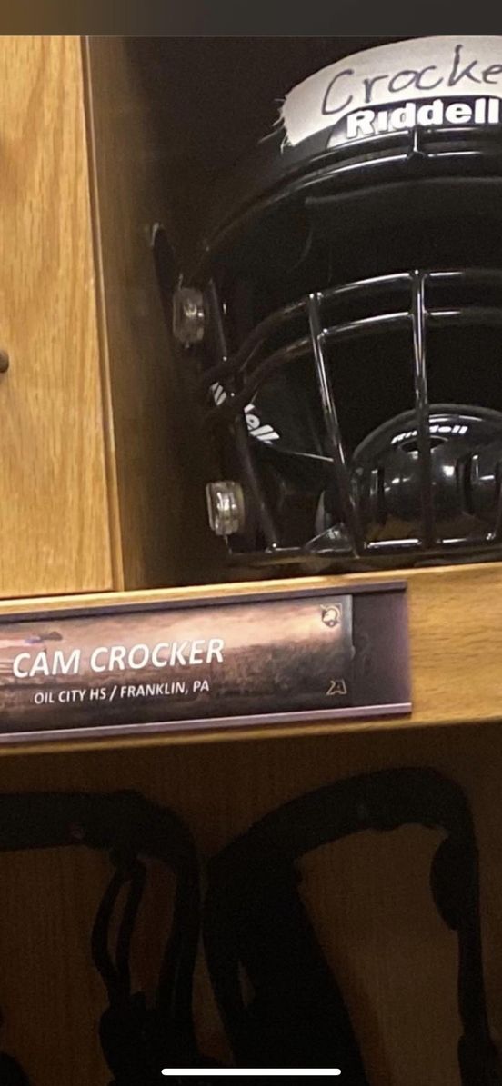 Oil City's Cam Crocker settling in at West Point.