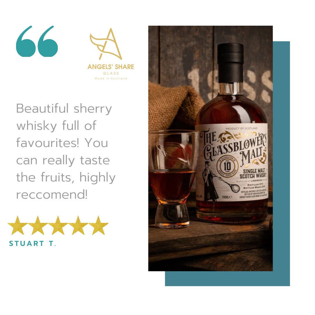 Try it out for yourself and let us know what flavours you can pick up! ✨🥃

HURRY! The Glassblower's Malt Whisky is LIMITED EDITION and won't be in stock forever! Grab yours while you can!

#whisky #whiskylover #glasslover #glassblowing #glassware #glass #scottish #handmade