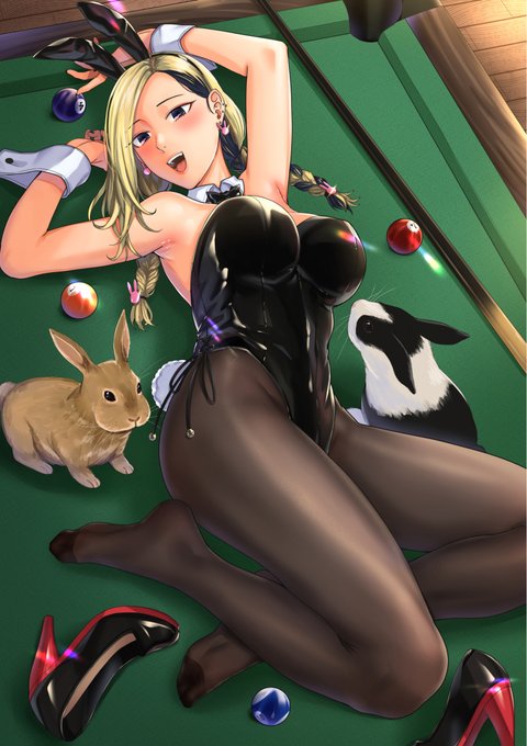 しばらく描けてないから再掲

#バニーの日 