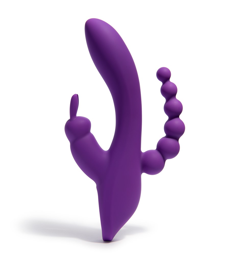 platanomelon's tweet image. Triple estimulación: clitorial, vaginal y anal. 

Si lo tuyo es ir a por todas, saluda a Trini.