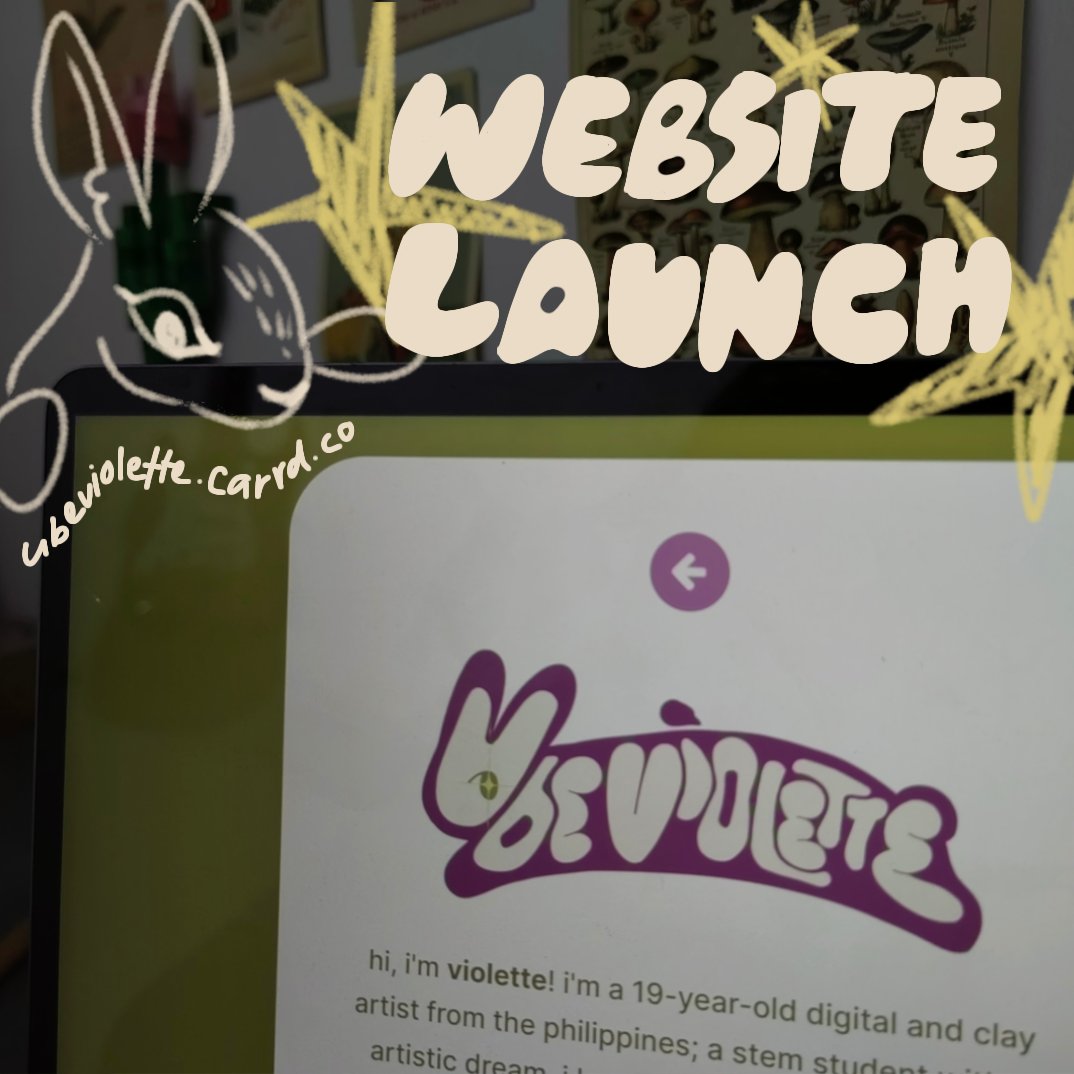 ubeviolette's tweet image. check out my website !! 💌

↝ubeviolette.carrd.co