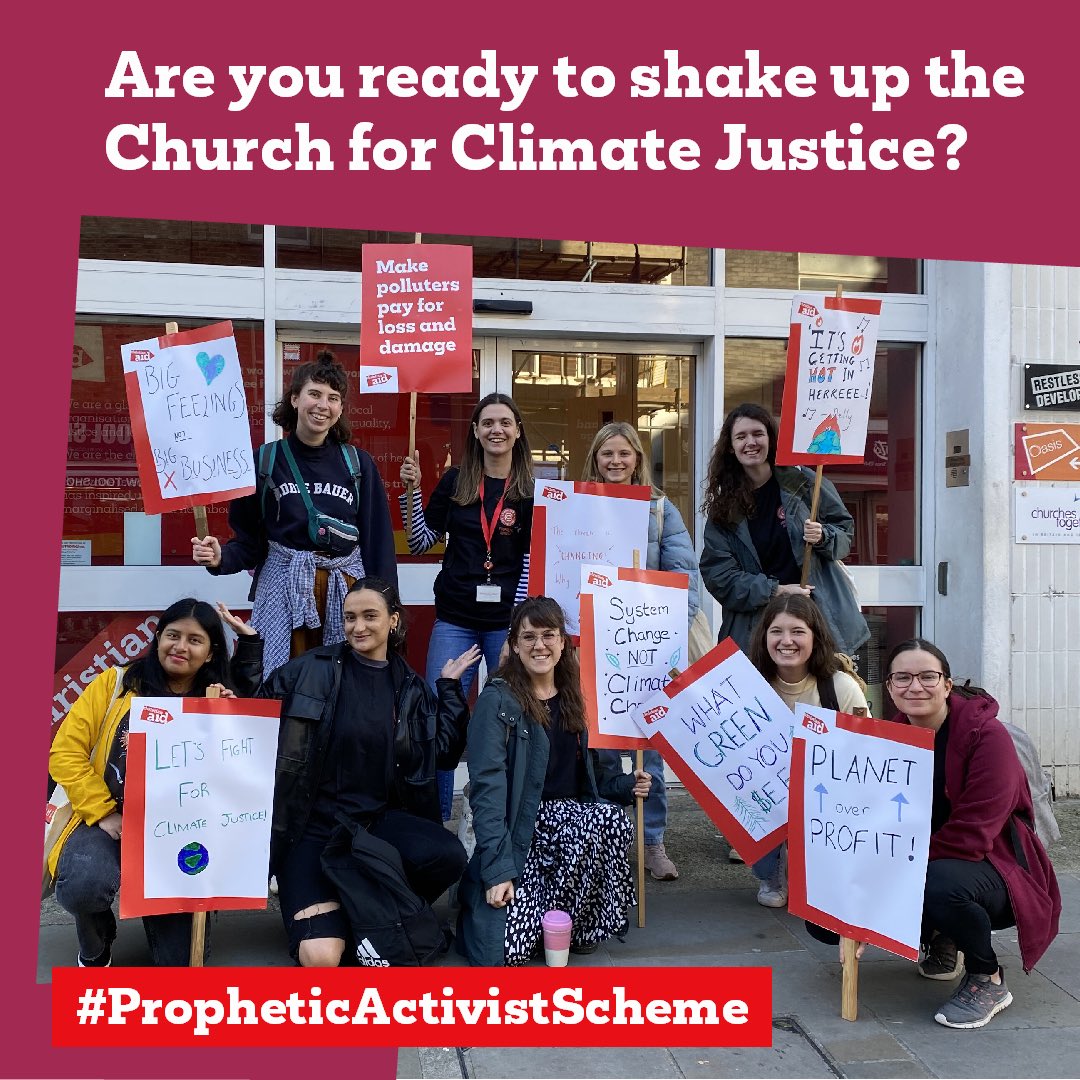 christian_aid's tweet image. 🌎The Prophetic Activist Scheme is your chance to put your faith into action to support #ClimateJustice 

🫵What are you waiting for? Visit caid.org.uk/propheticactiv… to apply! 
 
#PropheticActivistScheme #PAS23 #TheCollective