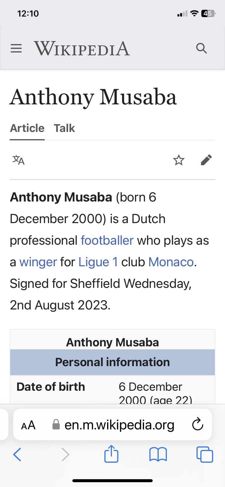 Antony (footballer, born 2000) - Wikipedia