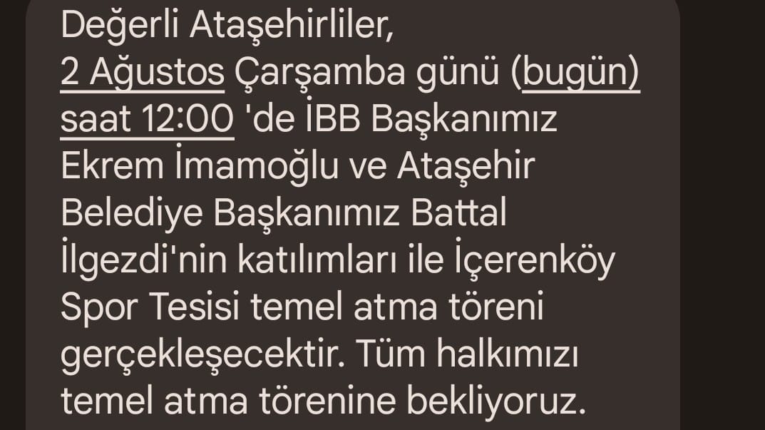 DEĞİŞİM dedi dedi VEEE basİT bi hamle ile 
DEĞİŞTİ ...
TEMEL atmana Töreninden 
Temel ATMA 😉 ya geçti