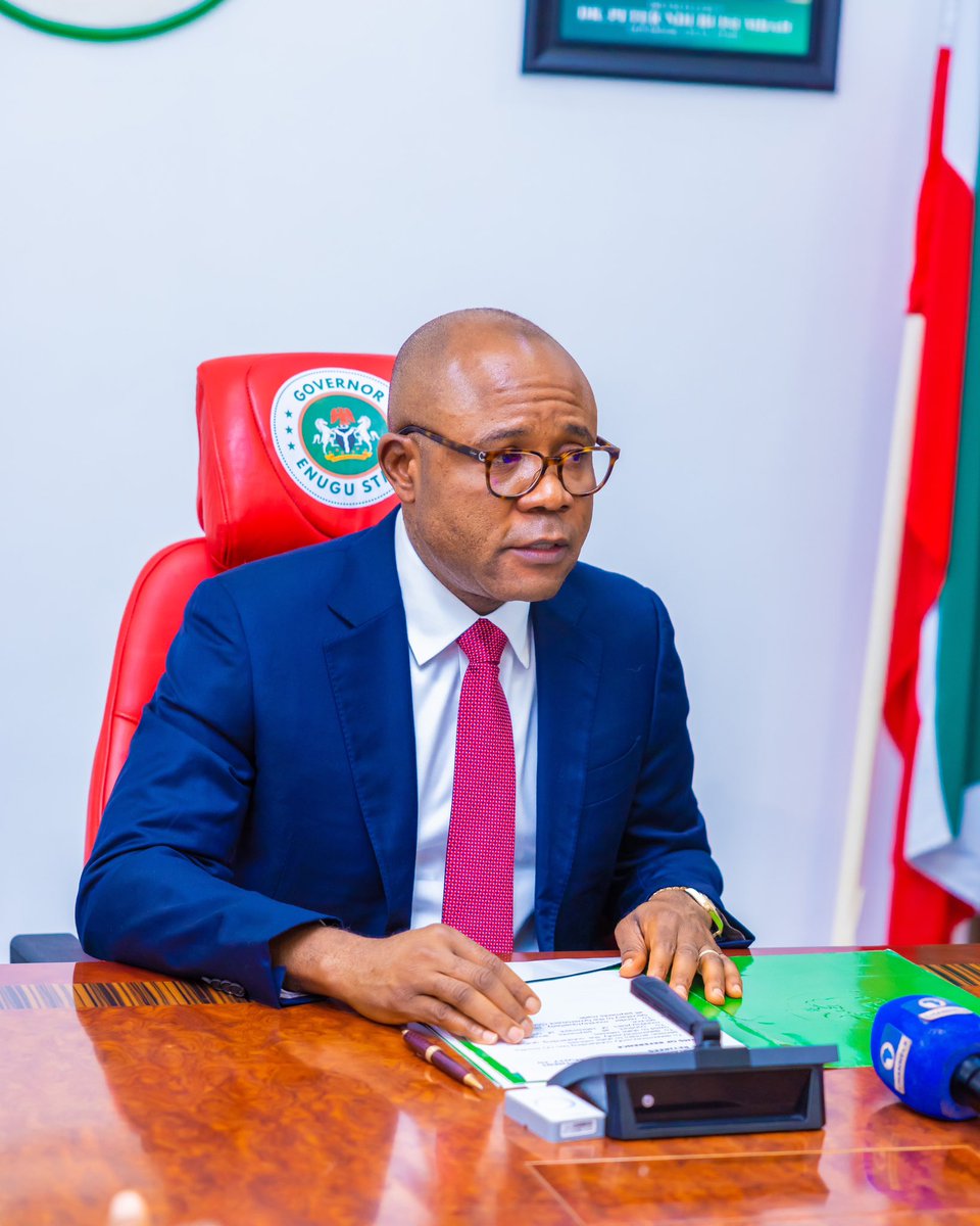 PNMbah's tweet photo. Today, I inaugurated a seven-man committee chaired by the Secretary to the State Government (SSG), Prof. Chidiebere Onyia, to oversee the verification and payment of outstanding pensions and gratuities to Enugu State retirees.

This is in line with our campaign promise to clear pension and gratuity arrears. The committee shall determine and verify outstanding two-month pension arrears to state retirees, determine and verify the outstanding gratuities owed to state retirees, conduct all payments according to months and years of retirement of officers from service, and render monthly and quarterly reports to the SSG in respect of all payments.

In a bid to eradicate poverty, our target is to design policies that would be favourable to our vulnerable ones. We believe that this step will help in cushioning the effect of the subsidy removal by the FG on our people.