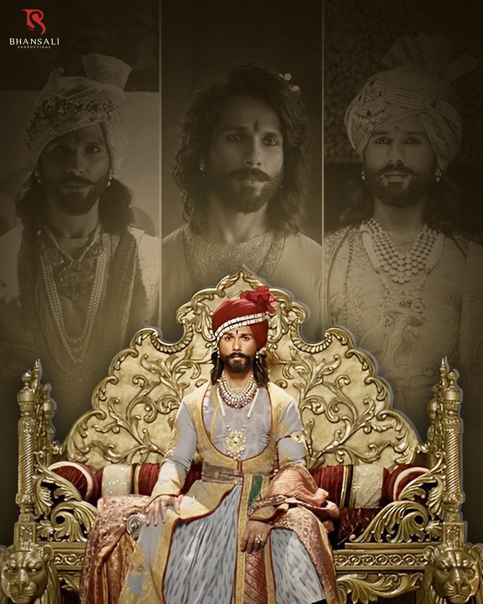 With every nuance of Maharawal Ratan Singh's character, @shahidkapoor breathed life into the very essence of chivalry in Padmaavat✨ #SanjayLeelaBhansali #Padmaavat  #Bollywood #HindiCinema #IndianCinema #ShahidKapoor