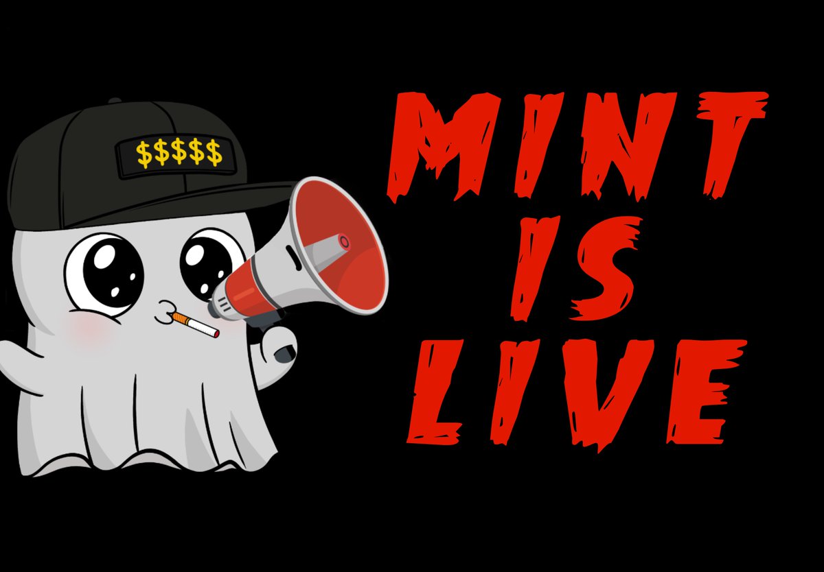 spookiesouls's tweet photo. 🚨WL MINT IS LIVE🚨

OFFICIAL MINT SITE: https://t.co/QHy4hLVYBx
CLICK ON "MINT HERE" ICON

ONLY MINT FROM THE ABOVE LINKS!
WL MINT LAST FOR 24 HOURS ONLY
👻👻👻👻👻👻👻👻👻👻👻👻

#heretoreward #MintingNow