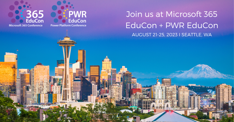 TechCon365's tweet photo. Two conferences in one Aug 21-25