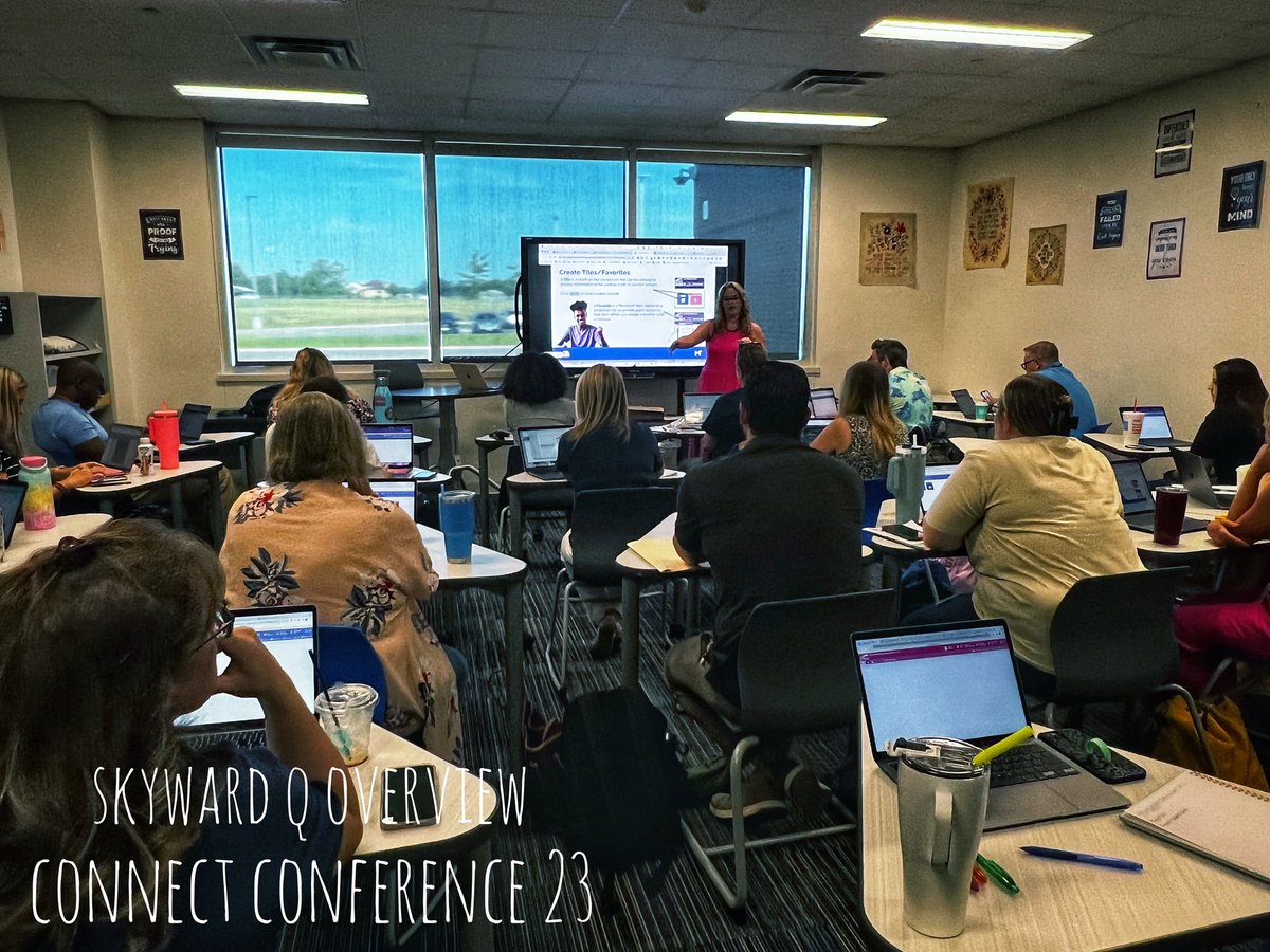 Meeting with <a href="/MidlothianISD/">Midlothian ISD</a> new teachers for a <a href="/Skyward_Inc/">Skyward</a> Q overview and getting started. #MISDProud #MISDConnectConference