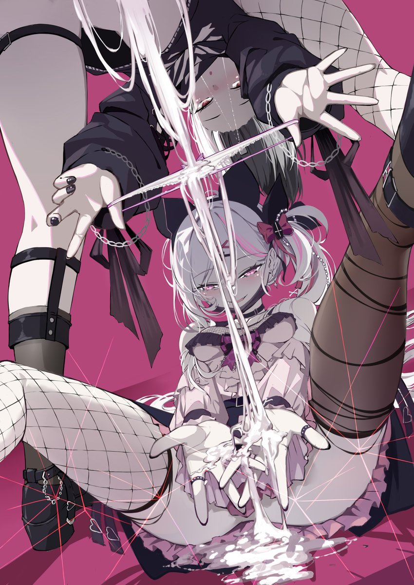 #ブルーアーカイブ #鬼方カヨコ #浅黄ムツキ #地雷系女子   老师~来玩呀~