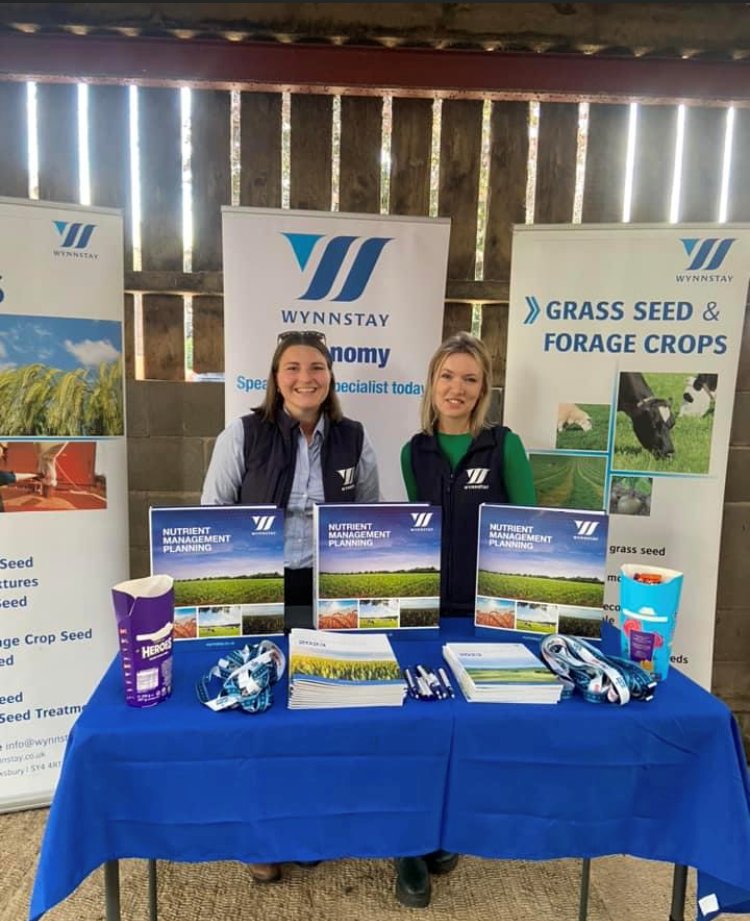 Throwback to last week when Rachel Clifton (Commercial Development Support - Fertiliser) and Ellie Edwards (Agronomist) attended the Cheshire County Farming Competition 2023.

A great opportunity to talk about nutrient management planning.