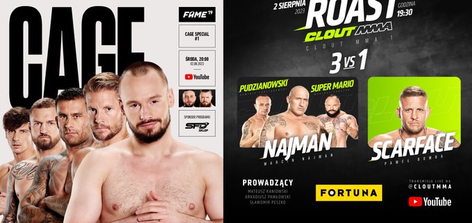 kogo dzisiaj oglądacie? ja dzisiaj skupiam się bardziej na @cloutmma.  PS kt&oacute;ra ekipa widzielibyście<a href="/tag/cloutmma5"class="tags"><span>#cloutmma5</span></a>