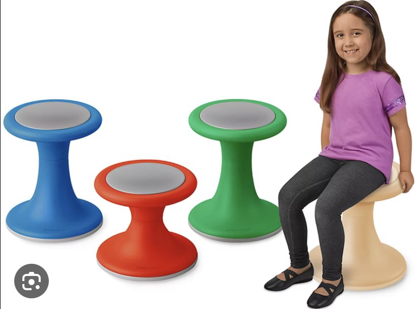 mrswkinder's tweet photo. My kindergarteners need 4 more of these amazing wobble stools to complete our classroom! Donations have a 1.5x match today thanks to the @gatesfoundation!! Here is the link! #donorschoose #backtoschool #clearhthelist  #teacher #Tuesday_Motivation https://t.co/VUjTOQHazn https://t.co/EanbifI0dL