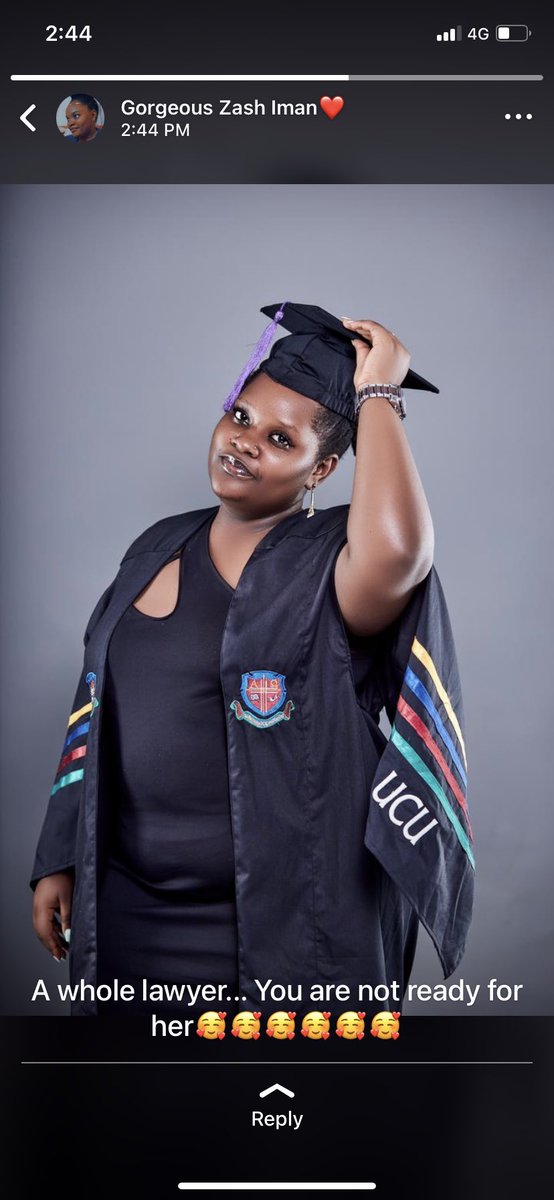 Utmost gratitude❤️🙏🏽. 
Every finish line is the beginning of a new race. 
#ucugraduation #lawschool