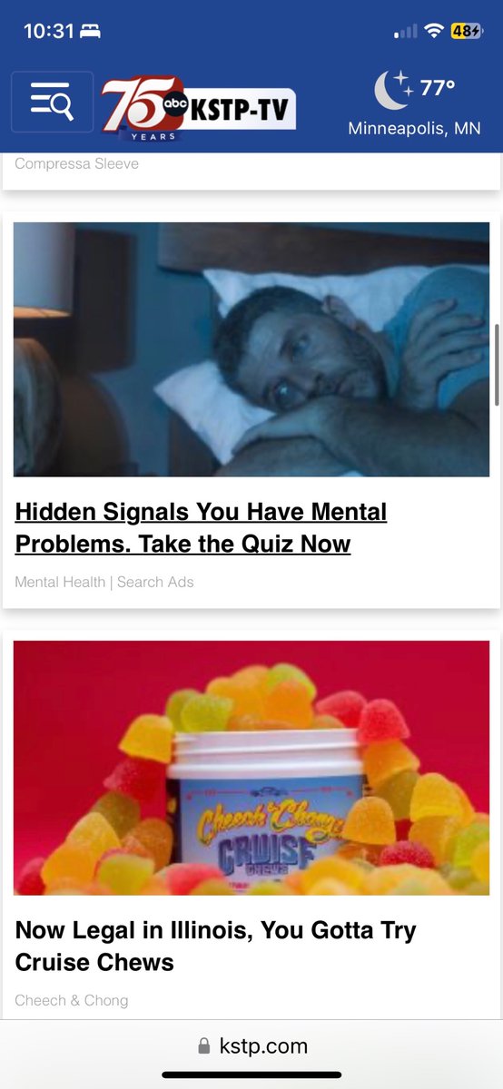 quakesters's tweet photo. i know i’m getting older cuz the spammy ads on news websites are getting more tempting https://t.co/ilLGeWDBsJ
