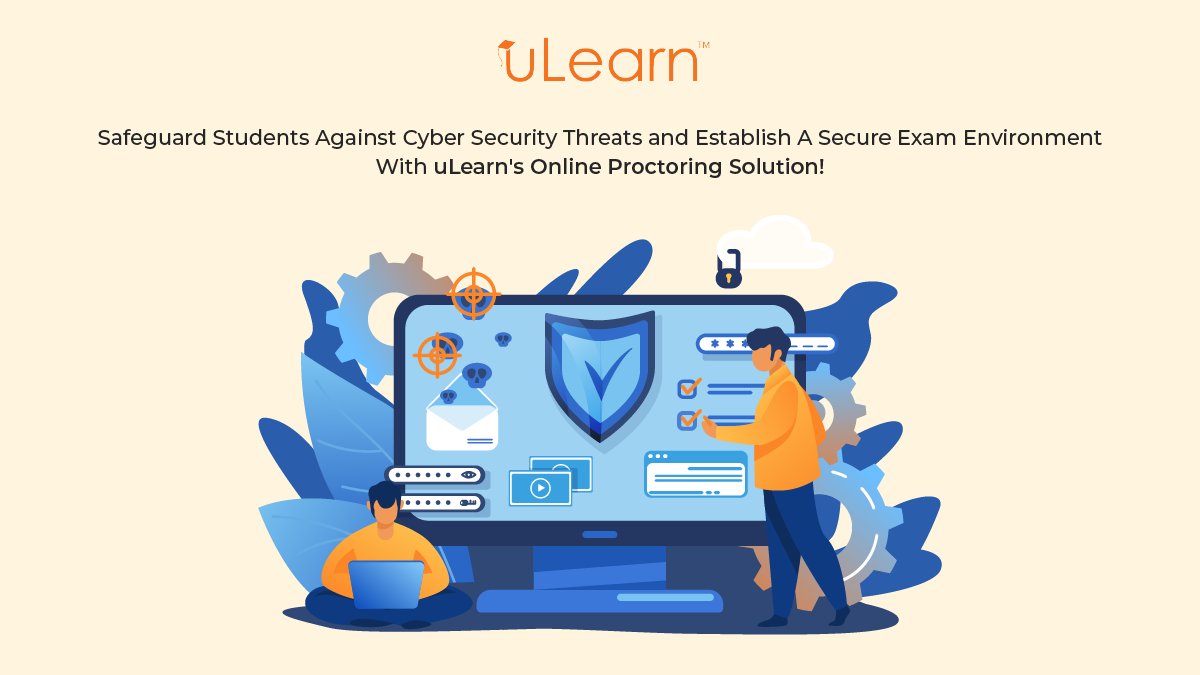 Prevent cyber threats during online exams with uLearn's proctoring solution that detects any cheating patterns or unauthorized actions, creating a secure and protected exam environment.

#onlineproctoring #onlineexams #uLearn #datasecurity #Automatedproctoring #wednesday