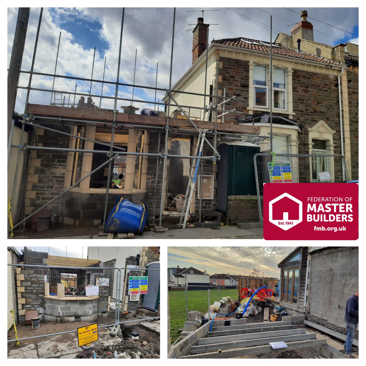 Here is our latest #selfbuild project in #Bristol and it's in full swing!  Stay tuned for updates as we make the transformation.
#fmb #designandbuild #propertydevelopers #ourbuildingjourney #construction #newhome