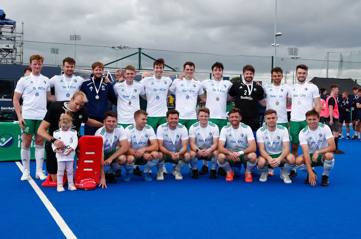 📣 Congratulations to Peter McKibben, Jonny Lynch, Charlie Rowe, Luke Witherow, Johnny McKee, Michael Robson, James Miliken, Kyle Marshall and Sean Murray.

All nine were part of the Hockey Ireland side who won gold in the EuroHockey Championship II Final at the weekend.