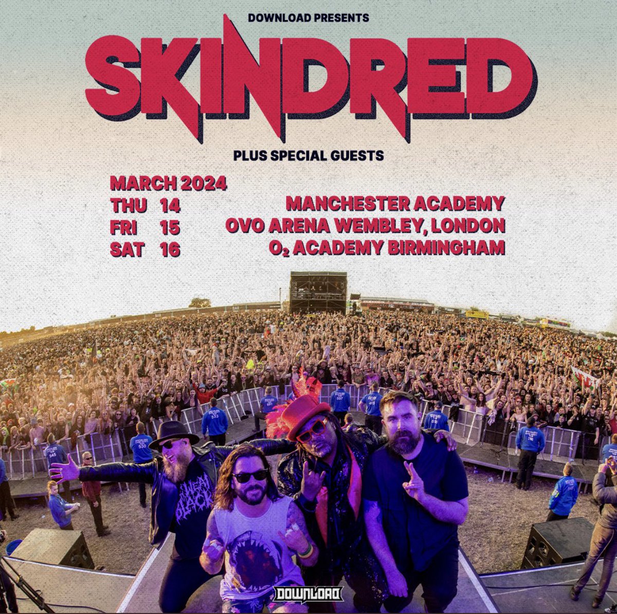 digearache's tweet photo. Its a good day when you see your recent signings headlining Festivals and playing Wembley! #EaracheTakeover https://t.co/WRXckfwwIn