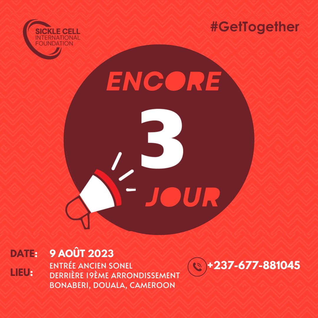 Sickle Cell International Foundation Cameroon tweet media